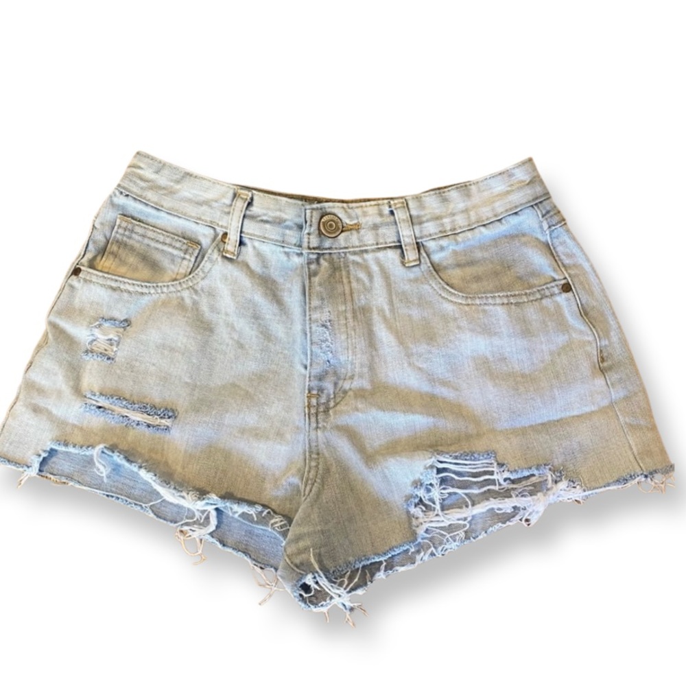 Forever 21 Denim Jean Cut-off Shorts Size 24